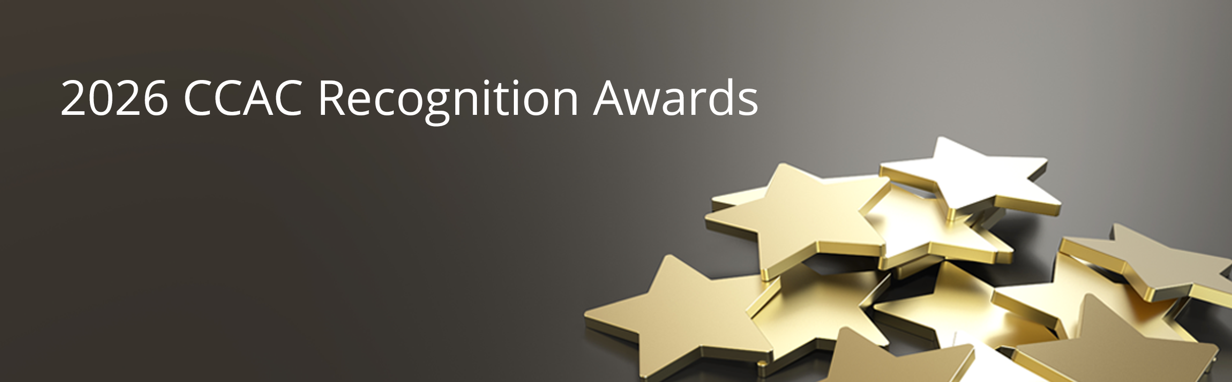 Stars representing the CCAC Recognition Award